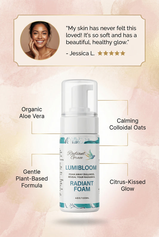 LumiBloom Radiant Foam Cleanser